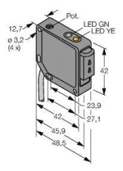 Czujnik światłowodowy Turck QM42VP6FP 3045783 1 szt.