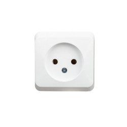 Gniazdo elekt. PRIMA GWN-120P Natynkowe, pojedyncze B/U