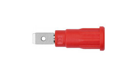 Złącze bananowe Męski typ Złącze testowe Czerwony 10A Schutzinger