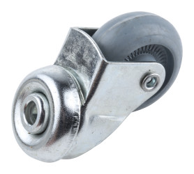 Koło samonastawne średnica kabla 32mm Pojedyncza śruba Guitel Hervieu 20kg wysokość całkowita 46mm