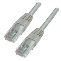 Patchcord UTP kat.5e 0.5m (szary)