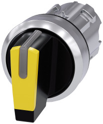 3-pozycyjny wycięcie: 22mm Zatrzask IP66 - IP69K Siemens siłownik: Przełączniki wyboru