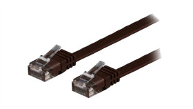 F.U/Utp6-Cu-070Db Patch Cord U/Utp 6 Linka Cu Pvc Ciemnobrązowy 7M 32Awg