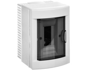 Rozdzielnica natynkowa 1-Rzędowa 2-Modułowa IP40 Drzwi Transparentne 90912102 Viko by Panasonic