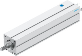 Siłownik liniowy elektryczny długość skoku 50mm obciążenie 1000N Festo Siłownik liniowy silnika krokowego