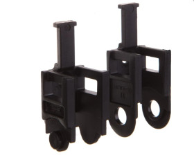 Element mocujący wahliwy z grzebieniem 17,4mm 1 ząb E2.100.10.34PZ