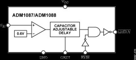 Voltage Sequencer with Active Low, Open-Drain Enable Output