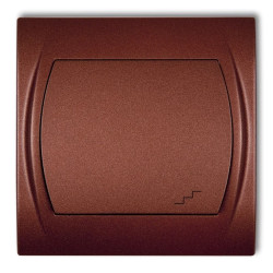 LOGO Łącznik schodowy podświetlany brązowy metalik 9LWP-3L
