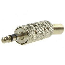 Wtyk Audio AUX mini Jack 3,5mm Stereo na kabel