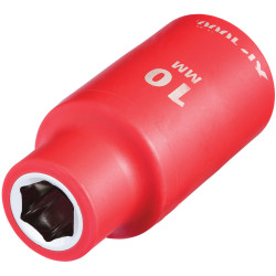 Draper 17720 XP1000&#xAE; VDE Socket, 1/2&quot; Sq. Dr., 10mm - 17720