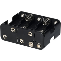 Comfortable BH-310-1B Battery Holder 10x AA Press Studs