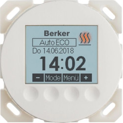 R.1/R.3 Regulator temperatury ze sterownikiem czasowym styk zwierny, biały połysk 20462089