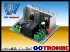 Przetwornica napięcia DC to AC - moduł sterujący
