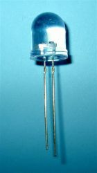 LED 10mm BLUE MIGAJĄCY CLEAR