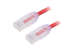 Utp28x0.5Mrd Patch Cord Tx6a-28™,U/Utp 6A Drut Cu Lszh Czerwony 0,5M