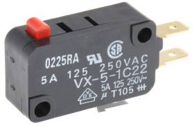 Łącznik Micro z trzpieniem Omron SPDT IP40