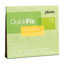 PLUM BR352045 Plaster Refill: Fabric Plasters Gentle &amp; Air-Permeable