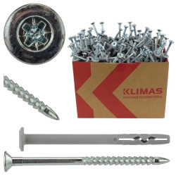 Kołek rozporowy wbijany do szybkiego montażu kołnierzowy SMK 6x80 /100szt./