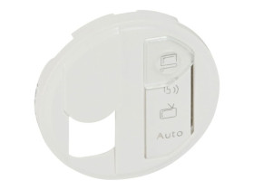 CELIANE Plakietka gniazda multimedialne 1xRJ45 STP biała 068291 LEGRAND