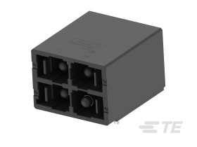 Listwa stykowa PCB 4-pinowe Dynamic 7000 raster: 16 mm Poziomy 2-rzędowe TE Connectivity Do montażu na płytce drukowanej
