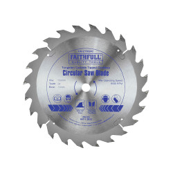 Faithfull FAIZ15024C TCT Cordless Trimsaw Blade 150 x 10mm x 24T POS