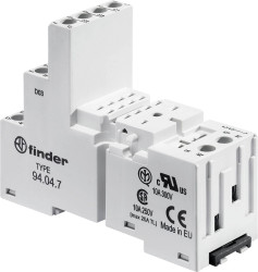 Finder 94.04.7 Gniazdo przekaźnika (D x S x W) 60.9 x 27 x 76 mm 1 szt.