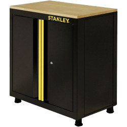 STANLEY STST97595-1 Cabinet Tool Cupboards black steel robust storage solution