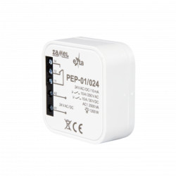 Przekaźnik elektromagnetyczny dopuszkowy 10A 24V AC TYP: PEP-01/024 EXTA