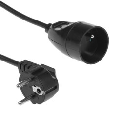 Przedł. 1gn+uz 1,5m czarny PS-171/1,5 PLASTROL