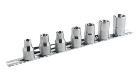 Zestaw nasadek Torx rozmiar napędu 1/2 cala elementy: 7 SAM typ napędu Kwadratowy