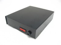 T35 Obudowa metalowa T-35 wymiary: 140 x 40 x 160 mm - czarna - pełna