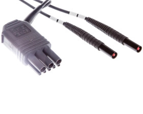 Przewód pomiarowy 1,2m – zestaw WW-2 /wtyk uniwersalny/ WAPRZ1X2WW2