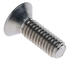 Śruba imbusowa M4 długość 12mm Gniazdo sześciokątne stożkowe Stal nierdzewna RS PRO