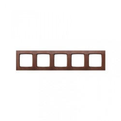 KARO Ramka pięciokrotna wenge R-5S/57