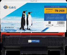 20319 Toner, Brother, black, TN-2420XXL, compatible