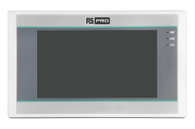 Panel HMI 4,3 cala RS PRO rozdzielczość: 480 x 272 TFT LCD IP65 COM1: RS422/RS485, RS232, RS485, Micro USB 142 x 86 x