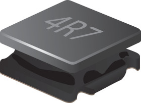 Cewka indukcyjna drutowa SMD 2,2 μH 20% Idc 2.9A Q: 9, rdzeń ferrytowy