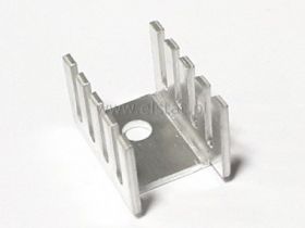 Radiator 19 x 13 x 12,7mm aluminiowy TO220