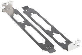 Akcesorium do złącza D-sub Pokrywy gniazd rozszerzających do 9 i 25-stykowe złącze D-Sub RS PRO