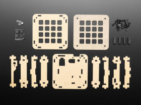 Adafruit 4x4 Trellis Feather Acrylic Enclosure + Hardware Kit