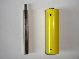 Dystans 50 mm, W/Z, M3, mosiężny niklowany