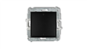 Mini Łącznik Dwubiegunowy /0-1/ Grafitowy 11Mwp-9