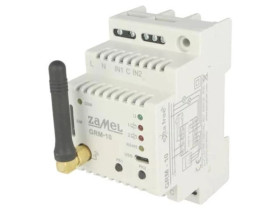 GRM-10 Modułowy sterownik GSM, na szynę DIN, 230VAC, NO x2, IP20, 1,5W