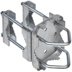 Obejma krzyżująca do mocowania masztów pod kątem prostym max. 50mm OZK-50