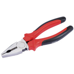 Draper Redline 68279 200mm Heavy Duty Combination Plier with Soft Grip Handle