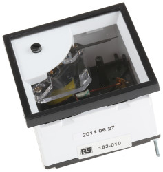 Amperomierz analogowy panelowy AC zakres 0/5A wysokość wycięcia: 72mm wartość 5A Klasa wyzwalania Class 1,5 +40°C HOBUT