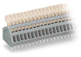 Klucz polaryzacyjny 4 -pinowe raster 2.5mm Montaż na płytce drukowanej Żeński WAGO