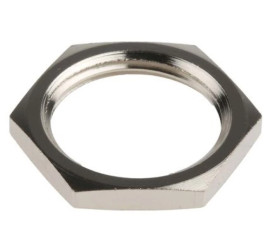 Nakrętka do dławnic kablowych, M20, materiał: Mosiądz platerowany niklem, RS PRO