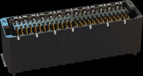 406-53152-51 Zero8 s straight 7.85mm shield 52-pin, socket, MID, shielded