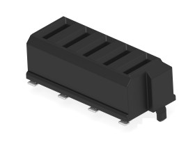 Obudowa 5-pinowe raster: 2mm -rzędowe ERNI Montaż na płytce Żeński 18A